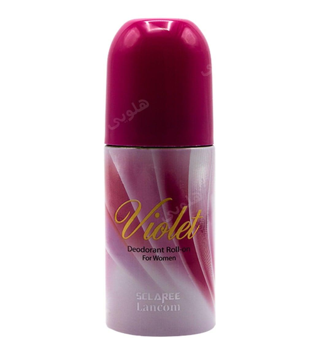 رول ضد تعریق زنانه مدل Violet حجم 60 میل
