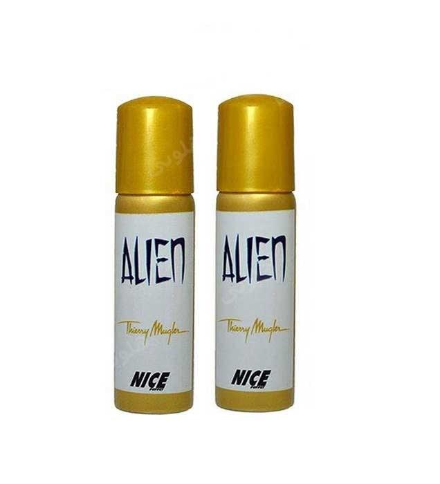 ادوکلن جیبی زنانه مدل Alien مجموعه 2 عددی