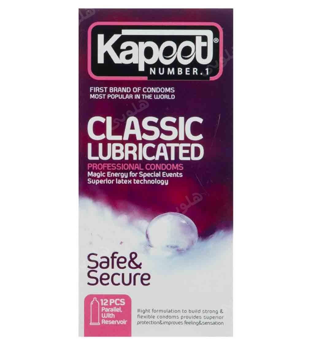 کاندوم مدل Classic Lubricated بسته 12 عددی