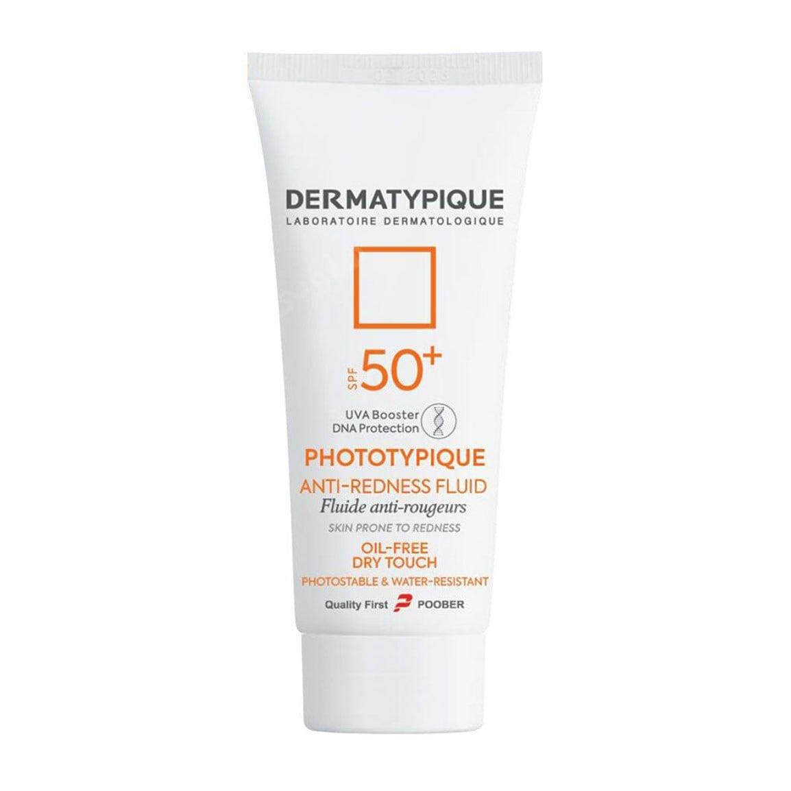 ضد آفتاب فلوئید ضد قرمزی مدل Phototypique با Spf +50 مناسب پوست مستعد قرمزی حجم 40 میلی لیتر