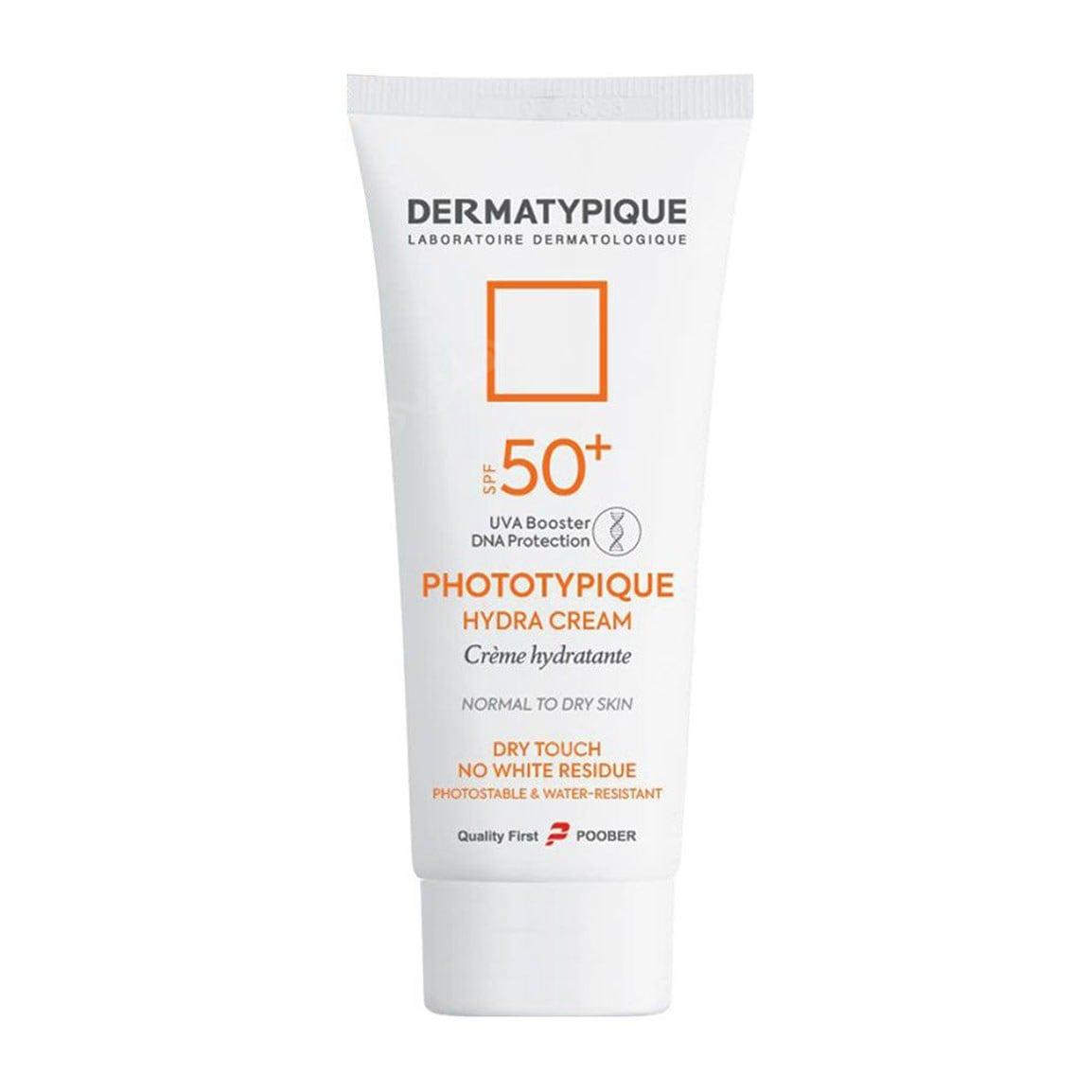 کرم ضد آفتاب مدل Phototypique با Spf +50 مناسب پوست نرمال تا خشک حجم 50 میلی لیتر