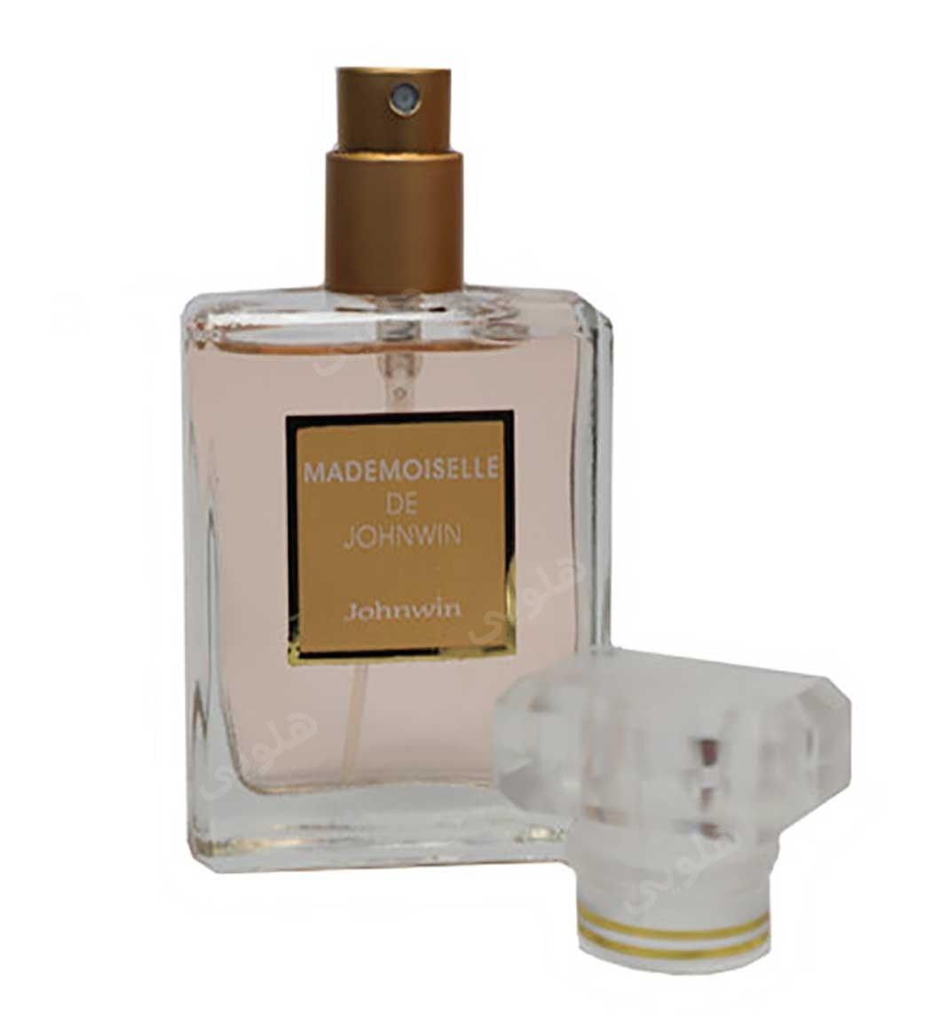 عطر جیبی زنانه مدل mademoiselle de johnwin حجم 25 میل