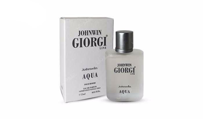 عطر جیبی مردانه مدل giorgi line حجم 25 میل