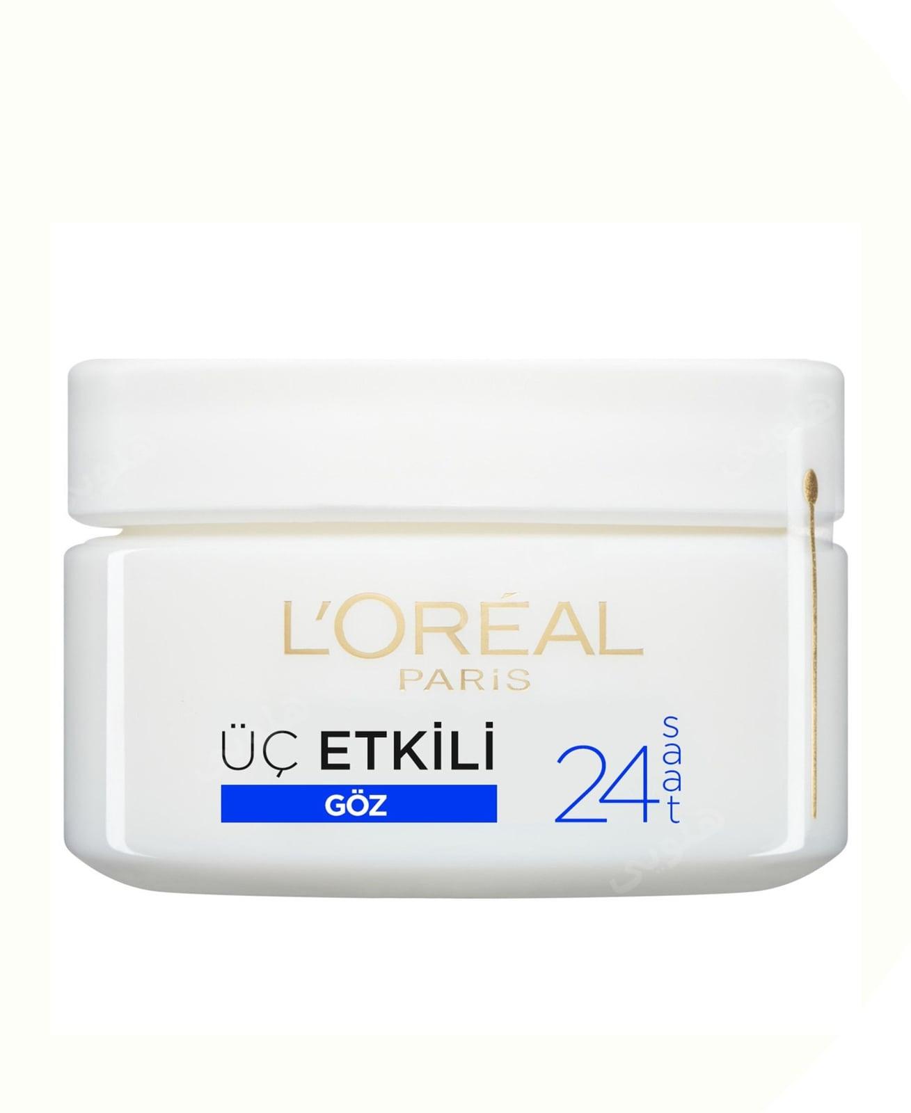 کرم مرطوب کننده 24 ساعته دور چشم  مدل Triple Active حجم15 میل