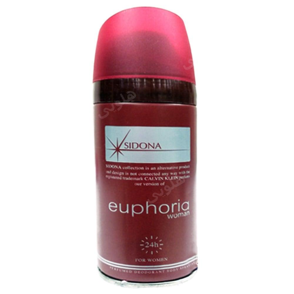 اسپری دئودورانت بدن زنانه مدل Euphoria حجم 150میل