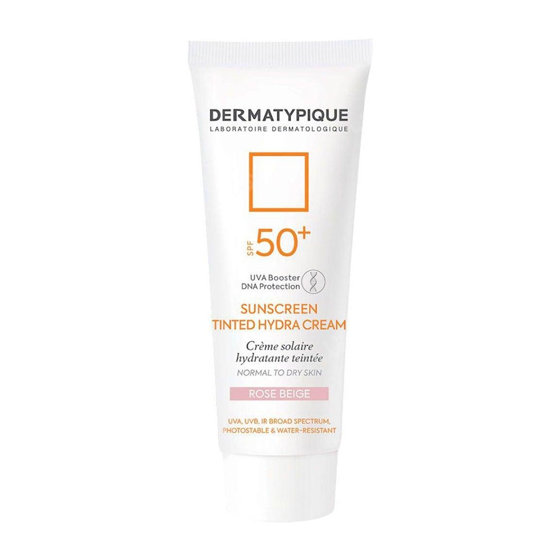 کرم ضد آفتاب مدل Tinted Hydra با Spf +50 مناسب پوست خشک حجم 50 میلی لیتر