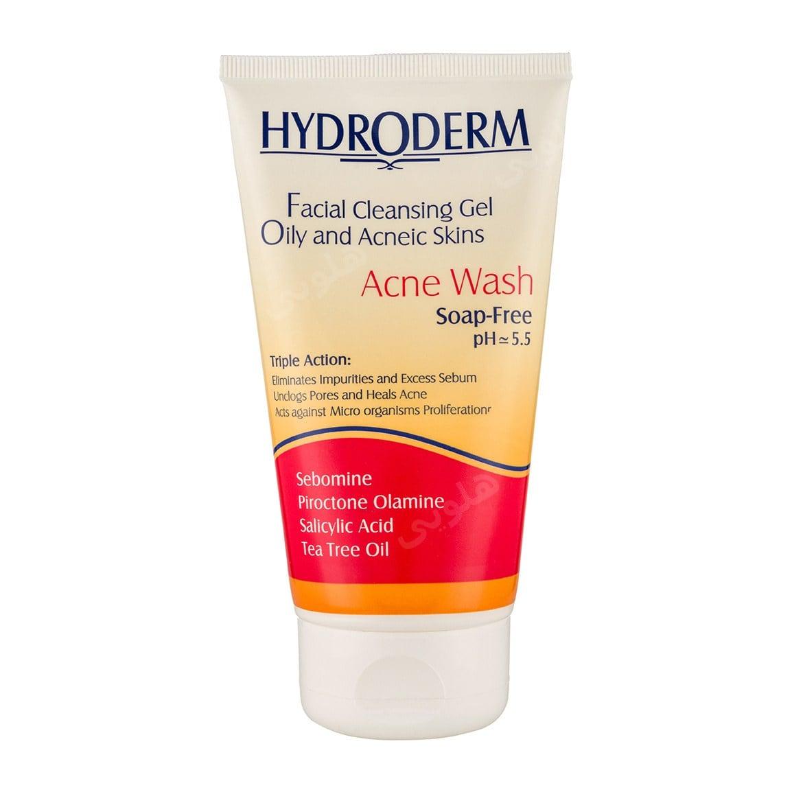 ژل شستشوی صورت مناسب پوست چرب مدل Acne Wash حجم 150 میلی لیتر