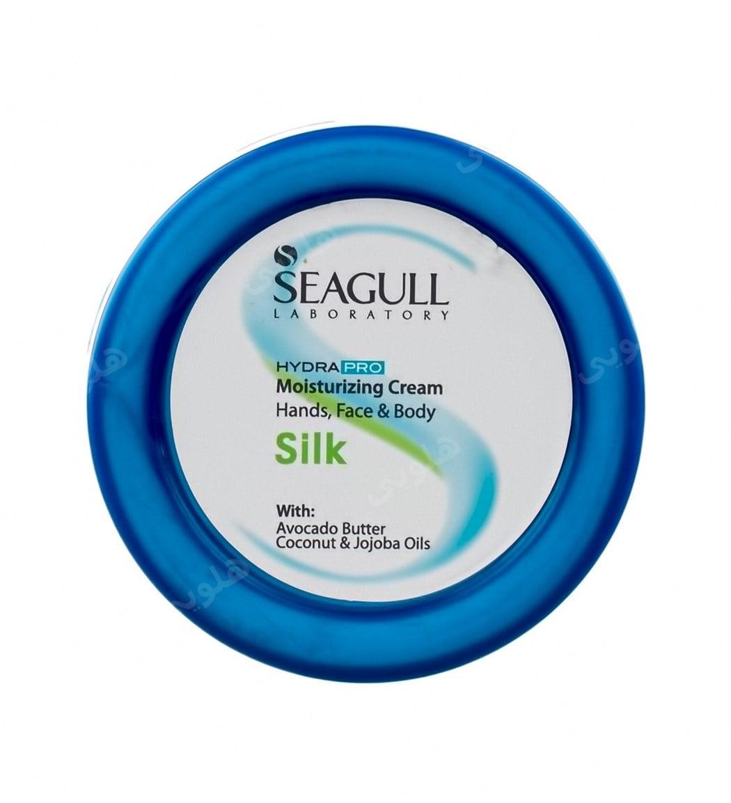 کرم مرطوب کننده مدل Silk مناسب انواع پوست حجم 100 میلی لیتر