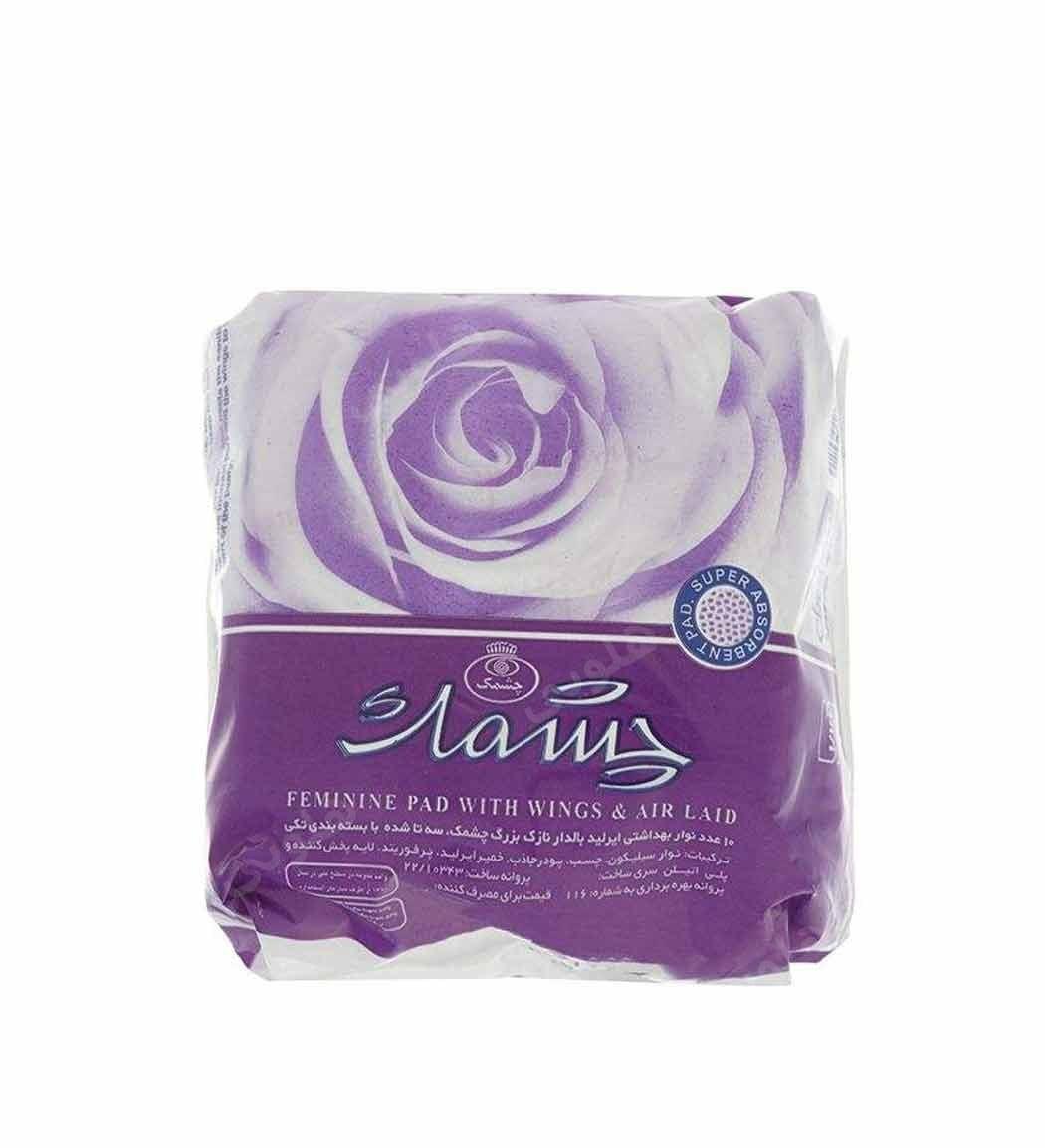 نوار بهداشتی مدل Ultra Thin Large بسته 10 عددی