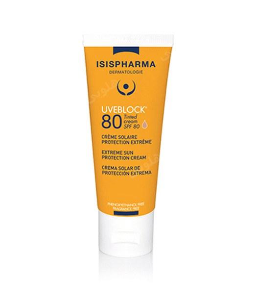 ضد آفتاب یووی بلاک SPF80 رنگی