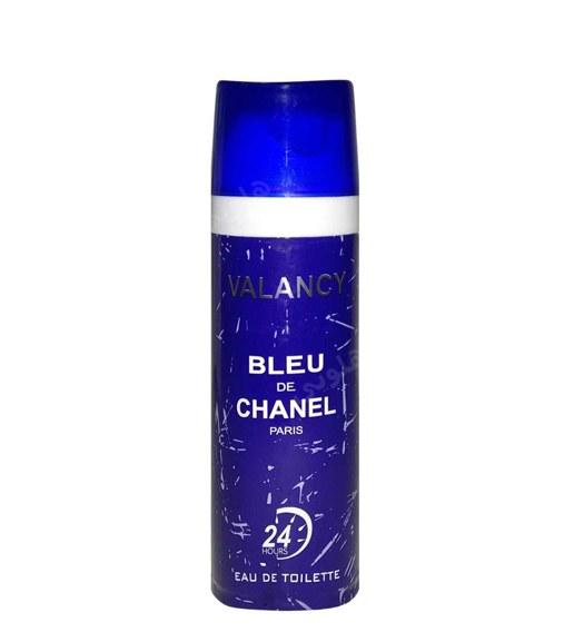 اسپری بدن مردانه Blue Chanel حجم 200میل