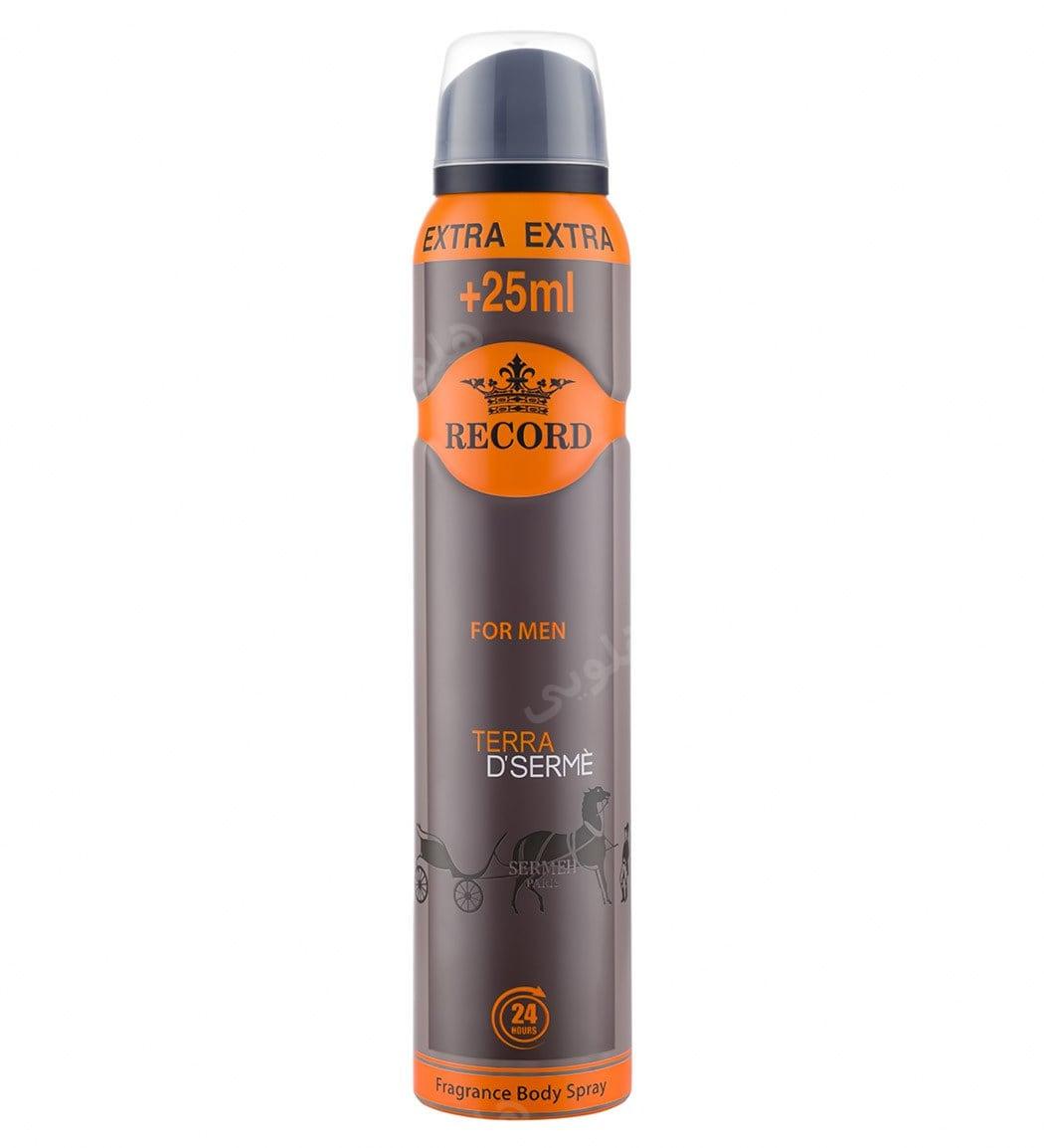 اسپری دئودورانت مردانه Terra Dserme حجم 225میل