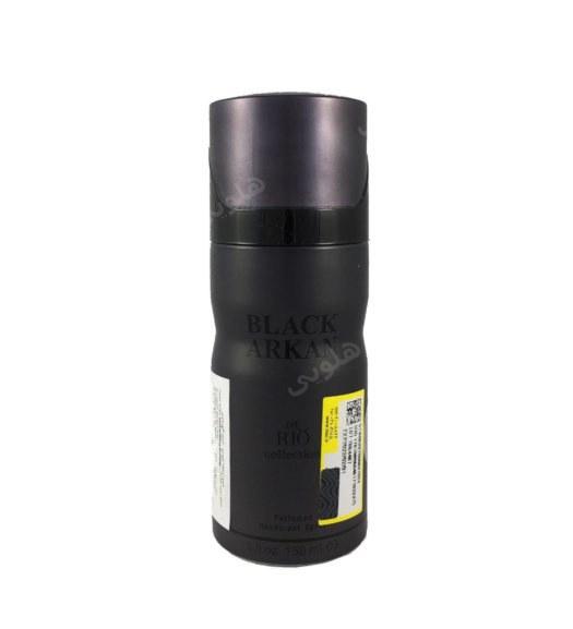 دئودورانت مردانه Black Arkan حجم 150میل