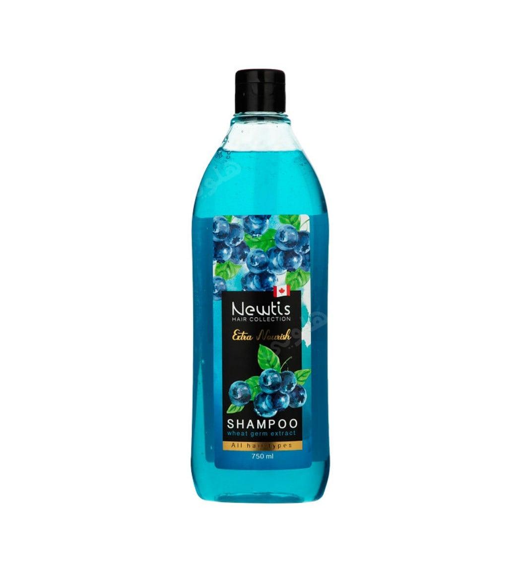 شامپو موی سر آبی Extra Nourish مناسب انواع مو 750میل