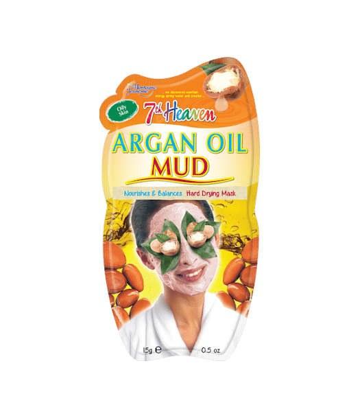ماسک صورت پاک کننده و یک دست کننده پوست صورت روغن آرگان مناسب پوست مختلط و چرب 15گرم