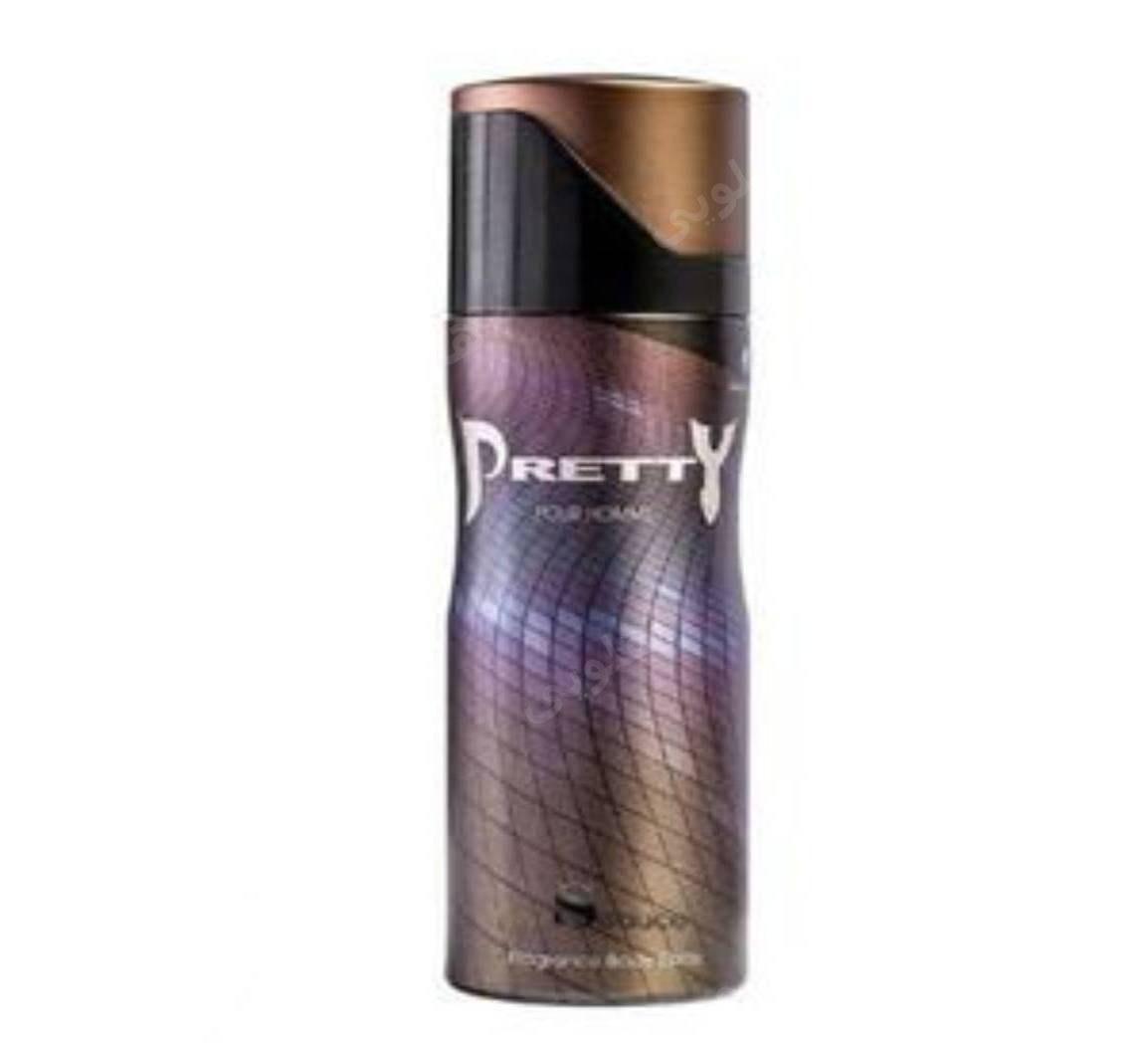اسپری بدن مردانه Pretty حجم 200میل