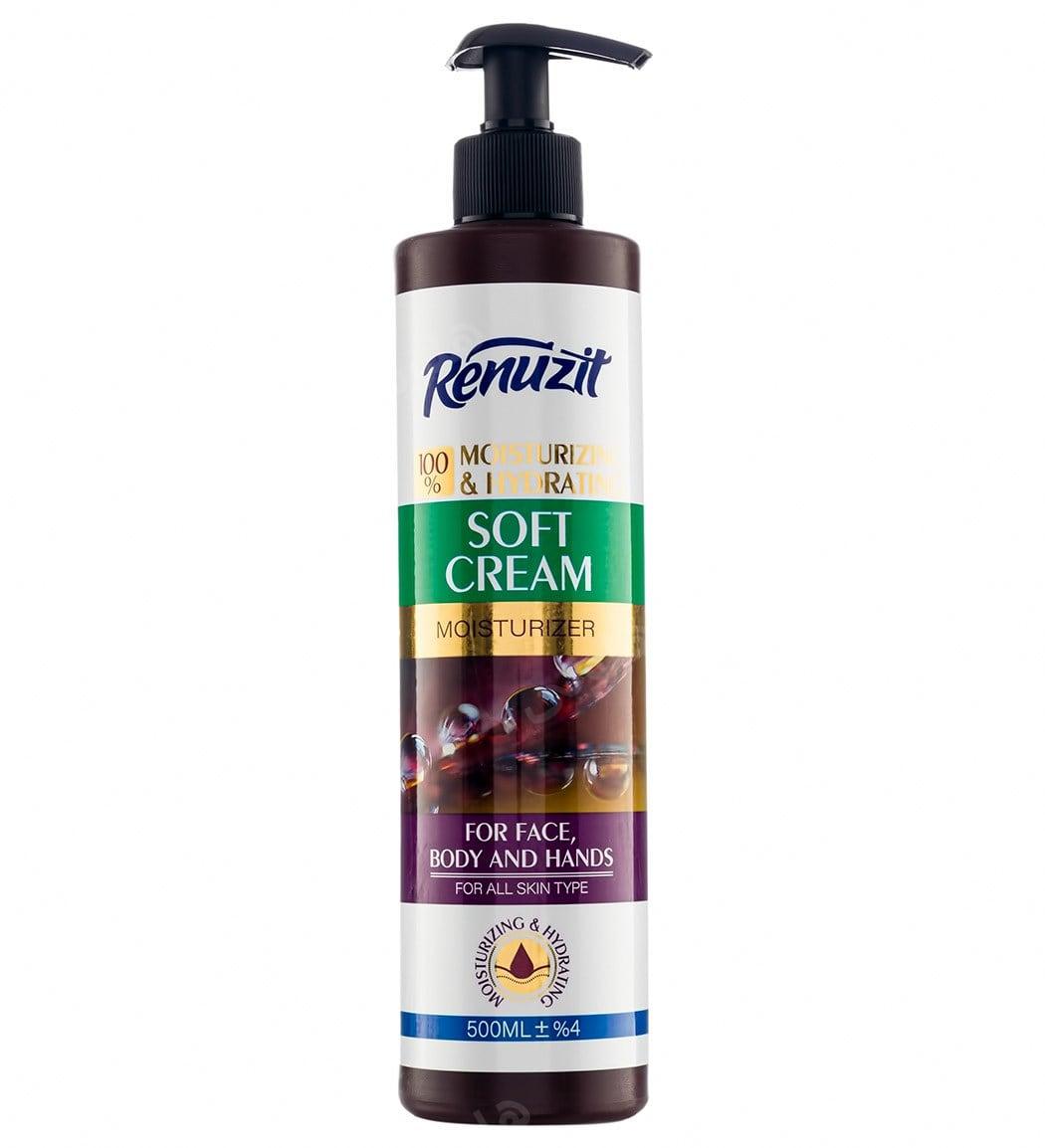 کرم آبرسان و مرطوب کننده پمپی Soft حجم 500میل