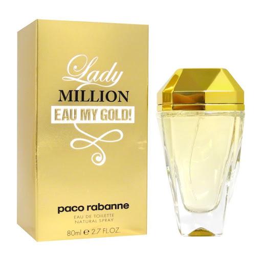 ادوتویلت زنانه مدل Lady Million My Gold حجم 80 میل