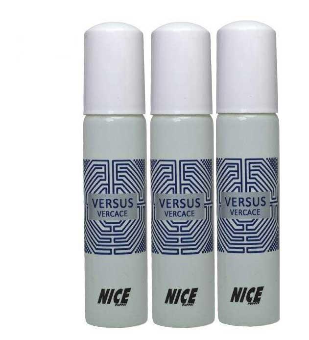 ادوکلن جیبی زنانه مدل Versus مجموعه 3 عددی