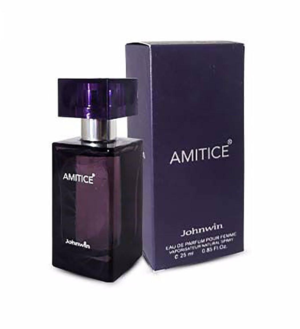 عطر جیبی زنانه مدل amitice حجم 25 میل