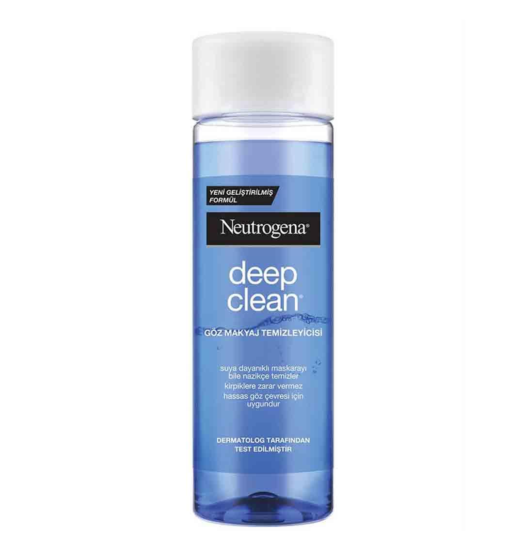 محلول آرایش پاک کن چشم دوفاز مدل deep clean حجم 125 میل