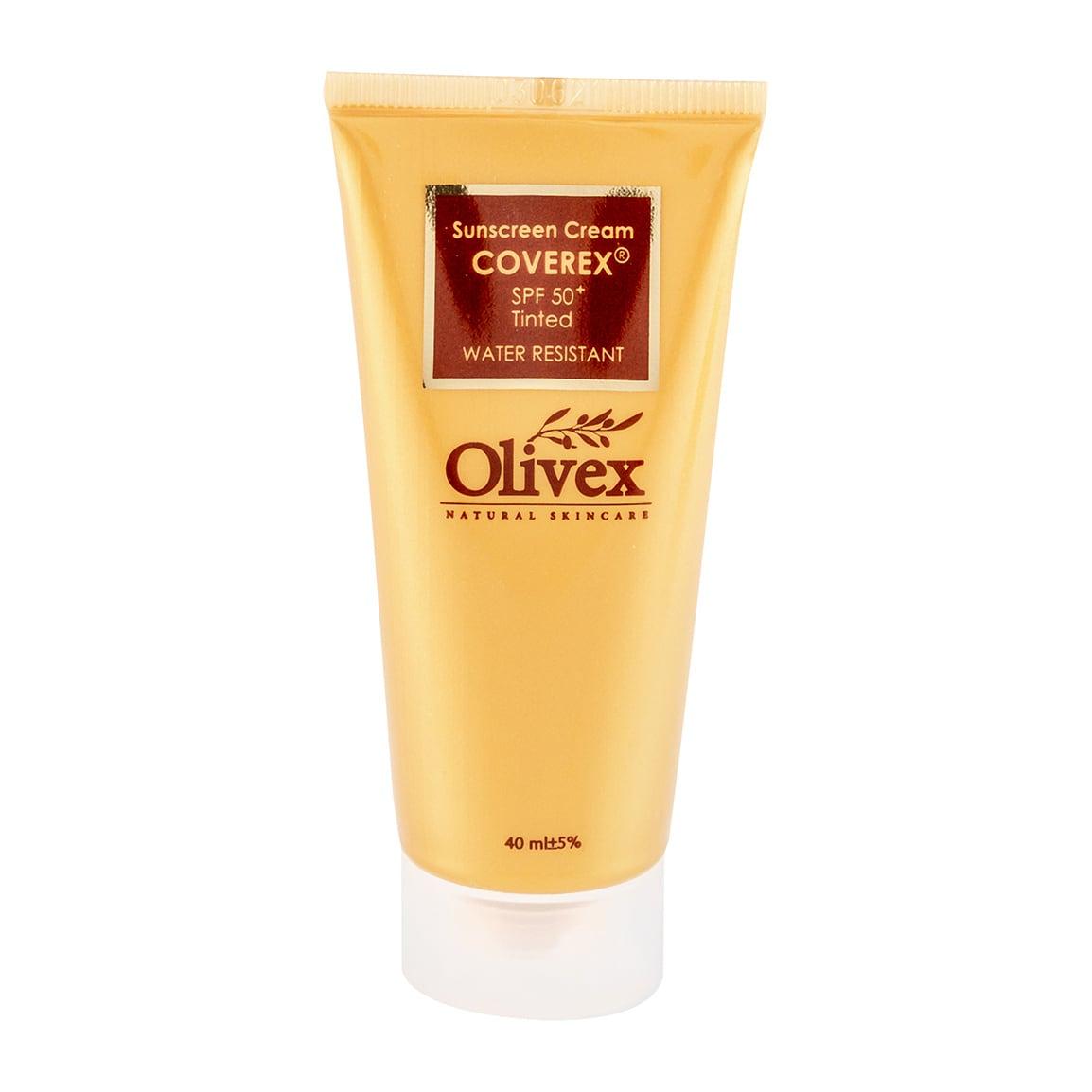 کرم ضد آفتاب رنگ بژ طبیعی مدل کاورکس +SPF50 مناسب پوست نرمال تا چرب 40میل