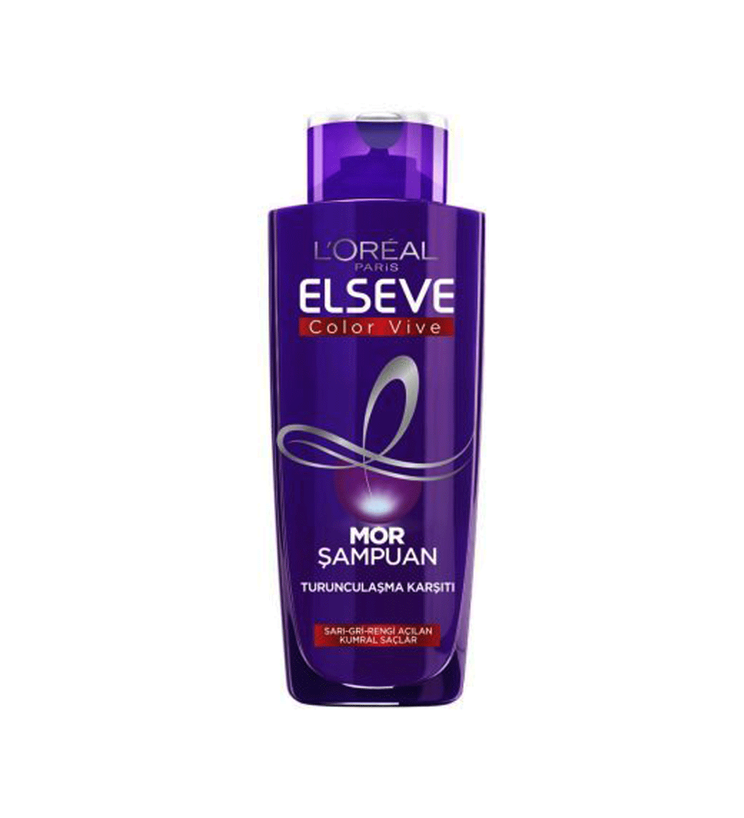 شامپو جلوگیری از قرمزی و زردی موها مدل Purple مخصوص موهای رنگ شده حجم 200 میل