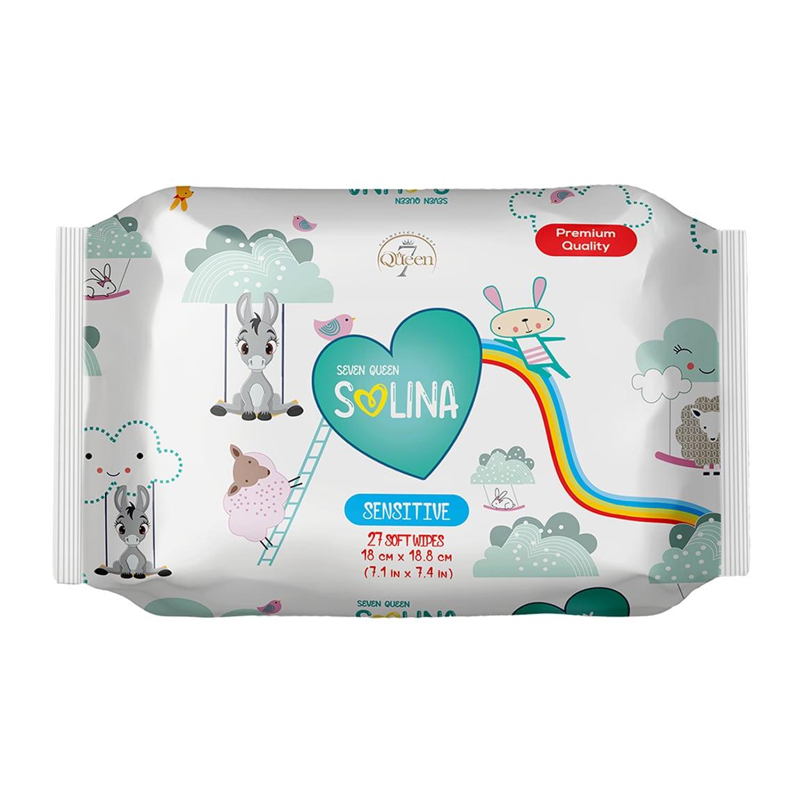 دستمال مرطوب کودک مدل Premium Quality بسته 27عددی