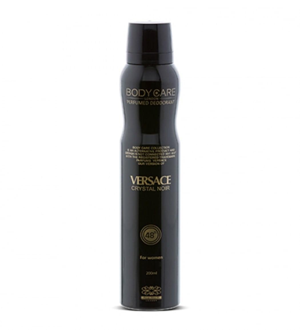 اسپری خوشبو کننده بدن زنانه مدل Versace Crystal Noir حجم 200میل