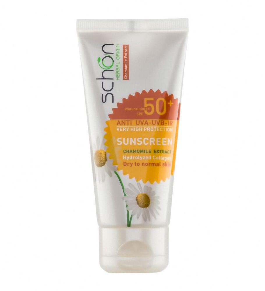 ضد آفتاب رنگی SPF50 مناسب پوست خشک و نرمال 50میل