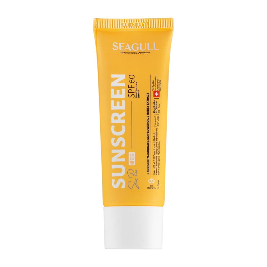 کرم ضد آفتاب رنگی با SPF60 مناسب پوست معمولی تا چرب حجم 50 میلی لیتر