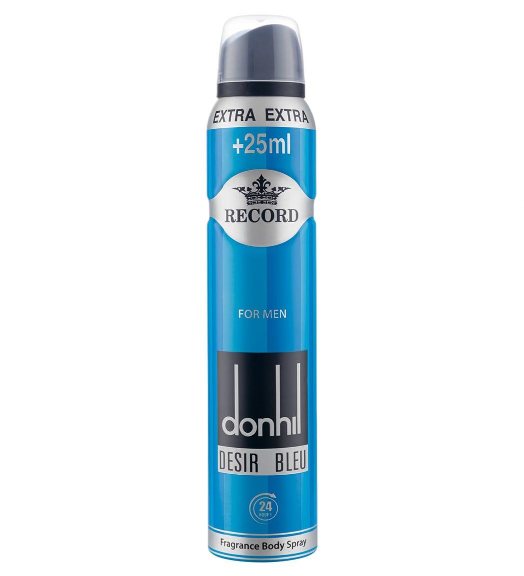 اسپری دئودورانت مردانه Donhill Desir Blue حجم 225میل