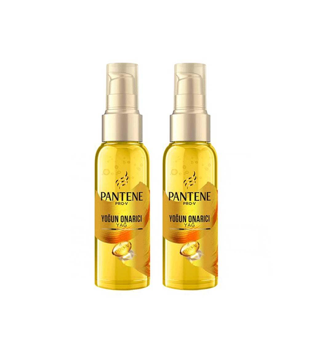 پک 2 عددی سرم مو کراتین Pantene Pro-V مناسب موهای شکننده و آسیب دیده حجم 100 میل