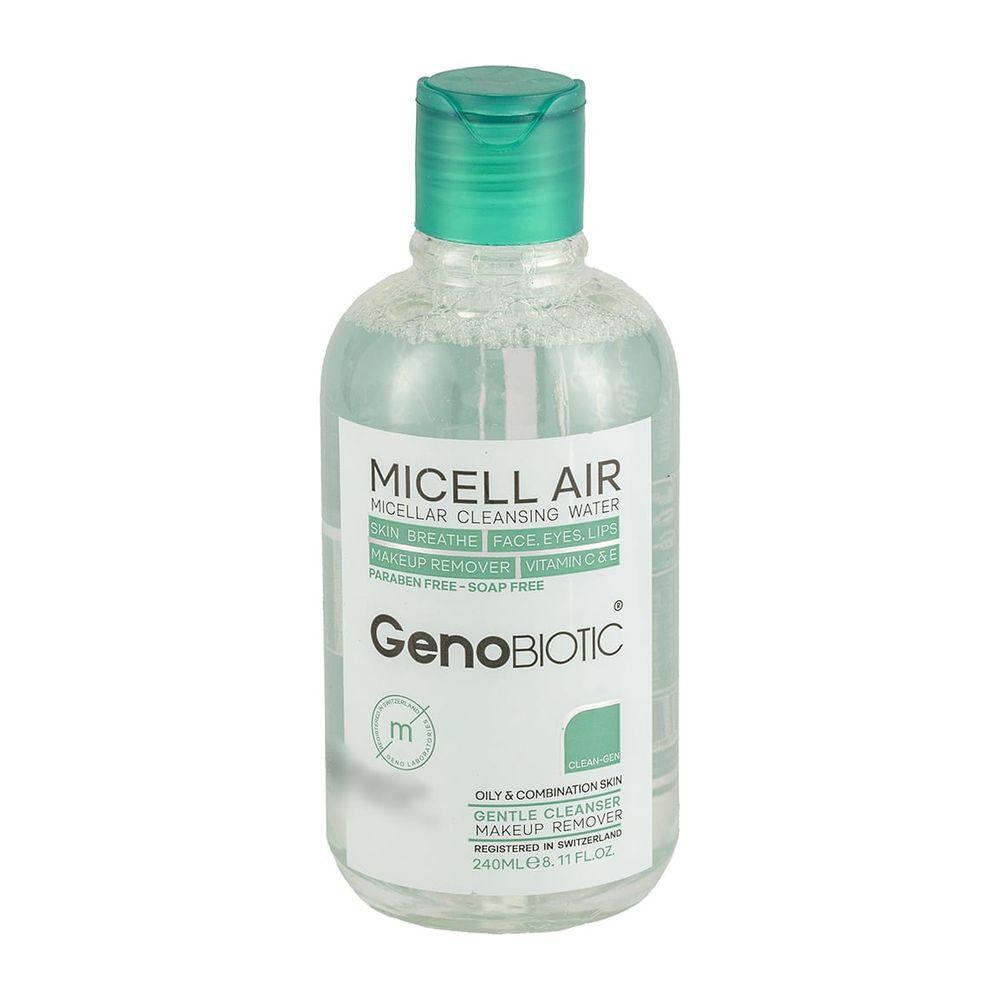 میسلار واتر پوست چرب و مختلط مدل Oily Skin 1 حجم 240 میلی لیتر ژنو بایوتیک — تصویر ۱