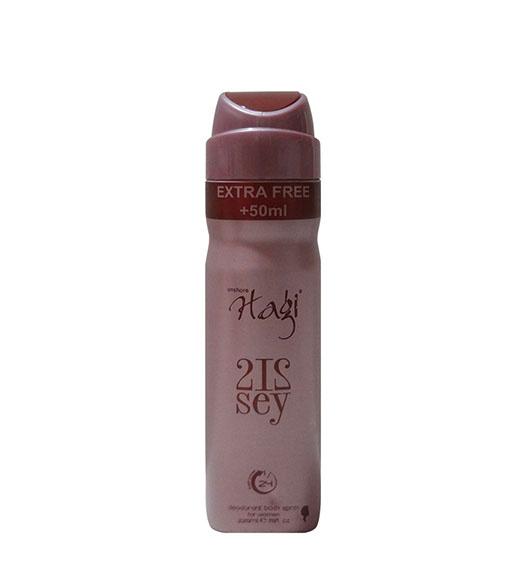 اسپری خوشبو کننده225+50 ml free بدن زنانه مدل 212