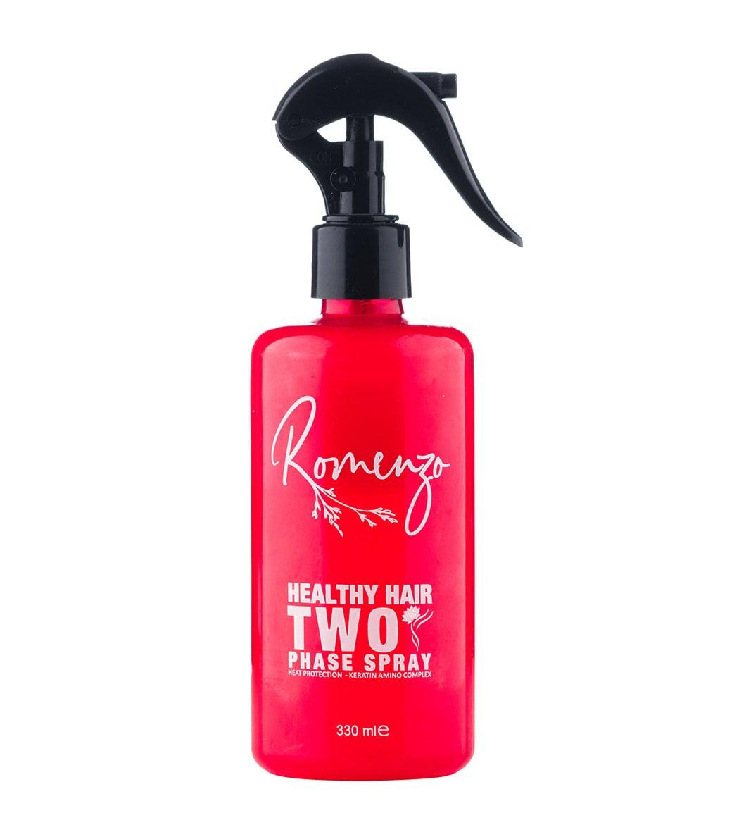 اسپری دوفاز HEALTHY HAIR محافظت در برابر گرما و نور خورشید 330 میل