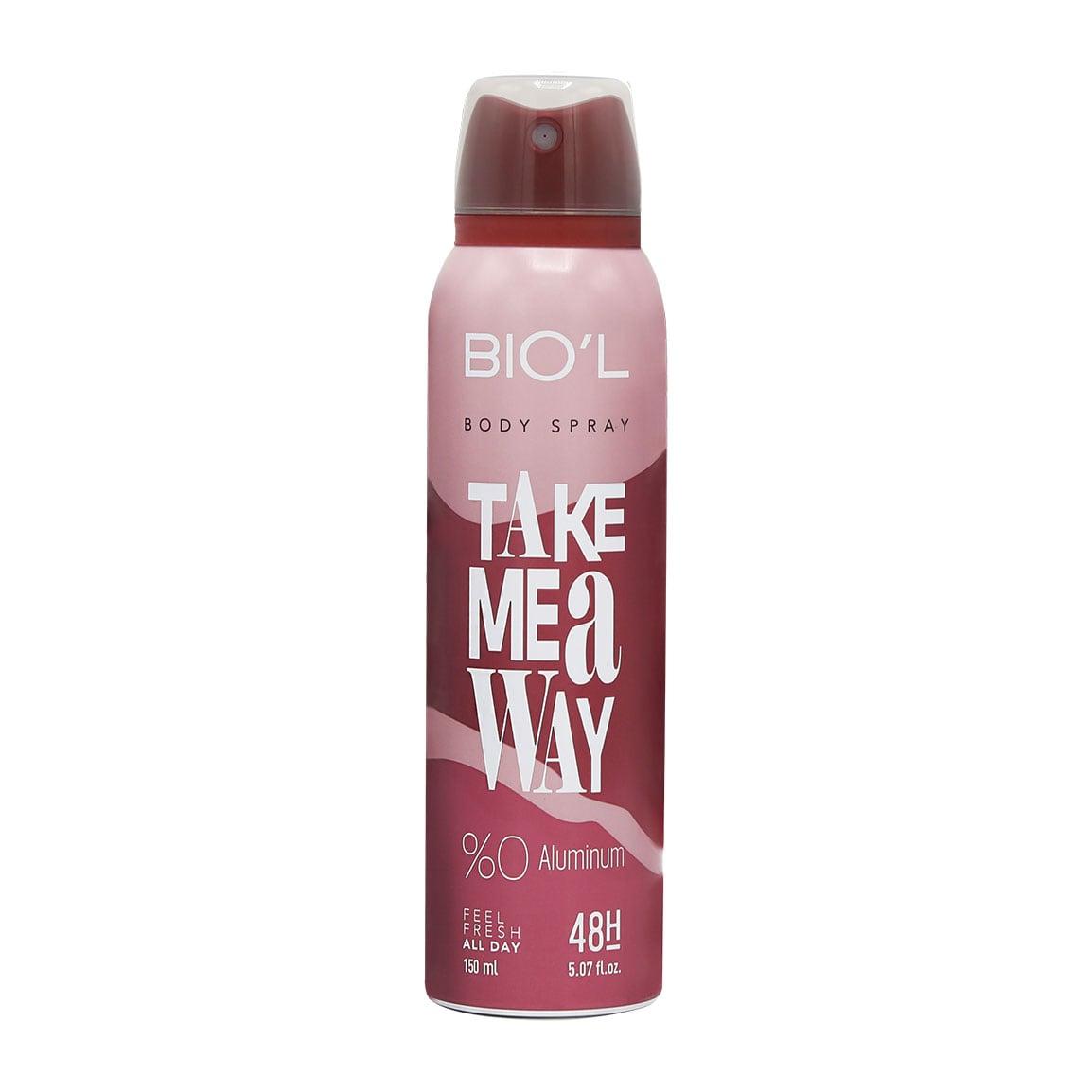 اسپری بدن مردانه مدل Take Me Away حجم 150میل
