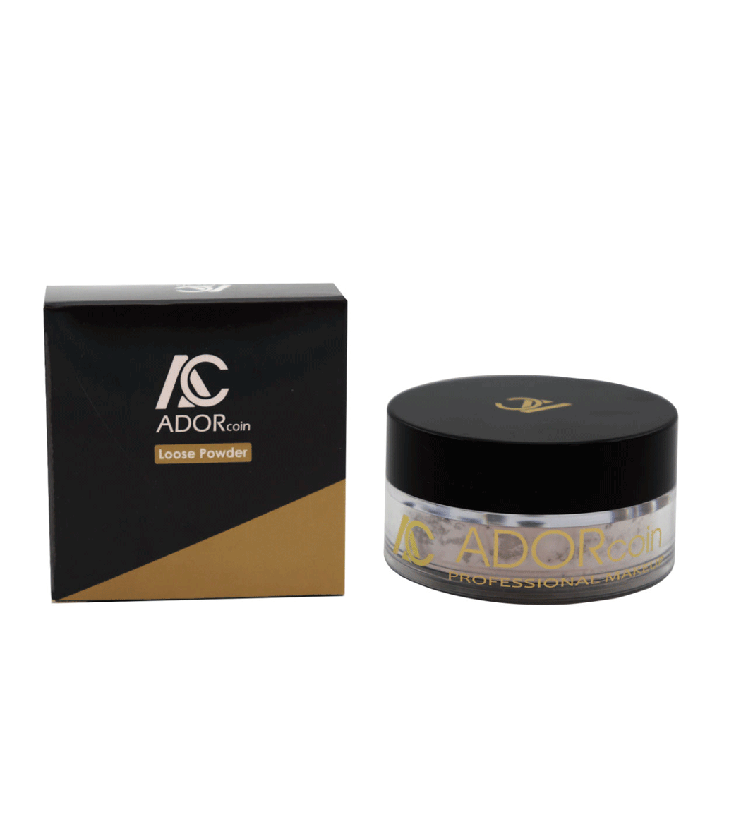 پودر تثبیت کننده آرایش مدل Loose Powder
