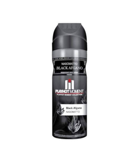 اسپری دئودورانت مردانه Nasomatto Black Afgano حجم 200میل