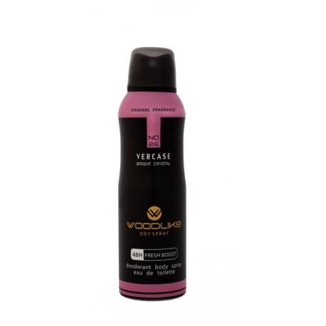 اسپری دئودورانت زنانه Vercase Bright Crystal حجم 200میل