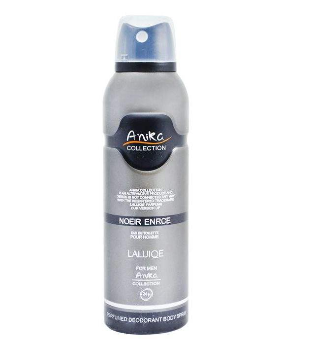 اسپری بدن ضدتعریق مردانه Encre Noire Lalique حجم 200میل