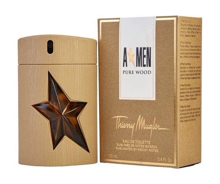 ادو تویلت مردانه مدل A Men Pure Wood حجم 100 میل