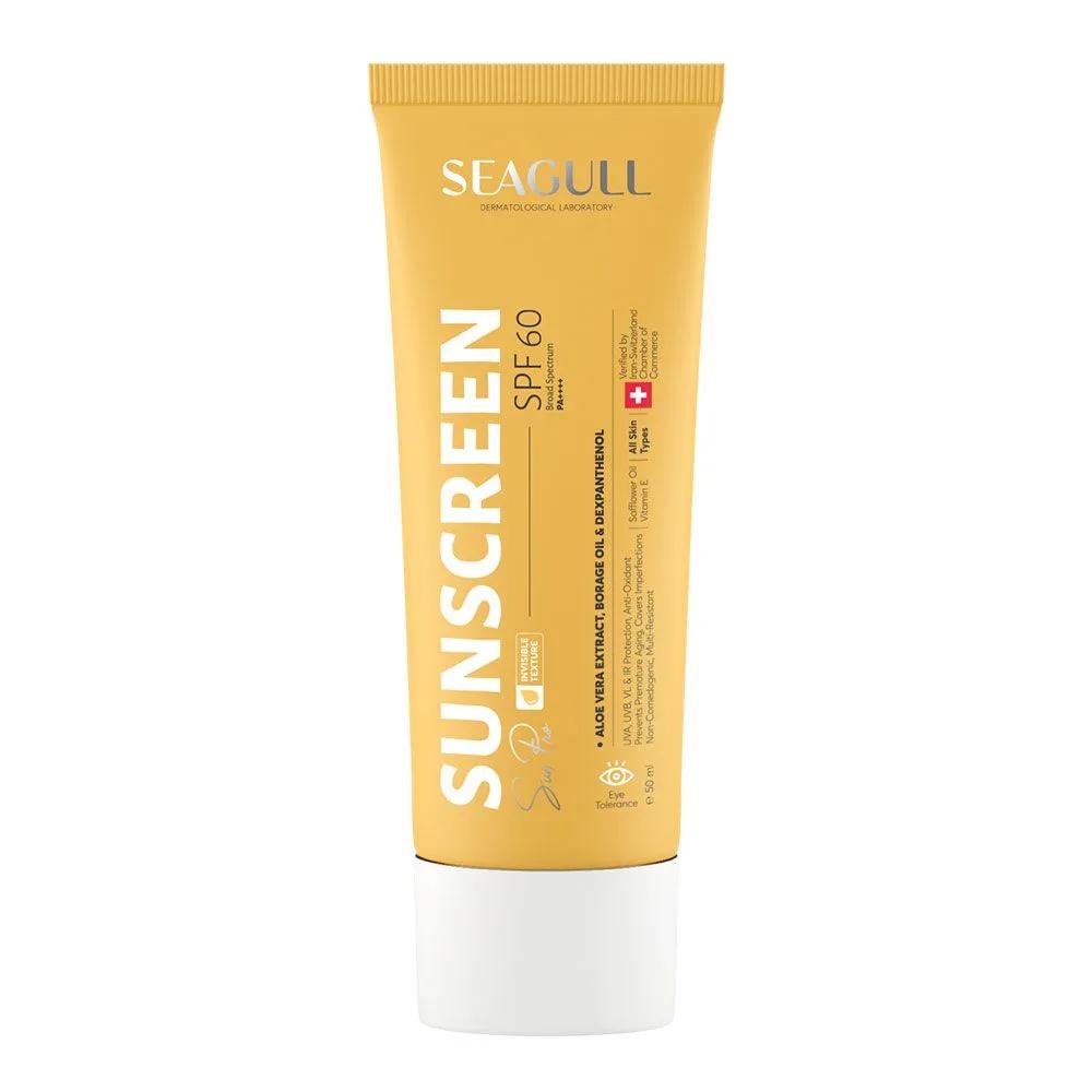 ضد آفتاب بی‌رنگ SPF60 سی گل
