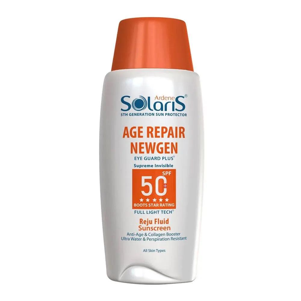 ضد آفتاب فلوئید spf 50 ضدچروک 100 میل آردن سولاریس