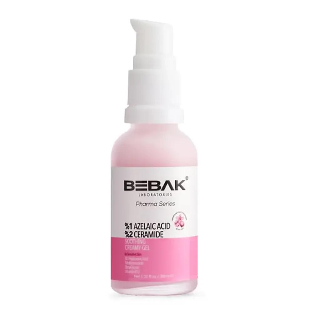 ژل کرم تسکین دهنده بباک مدل Soothing Creamy Gel حجم 30میل