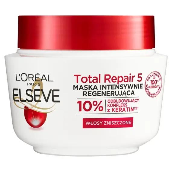 ماسک مو ترمیم‌کننده لورال TOTAL REPAIR 5 حجم 300میل