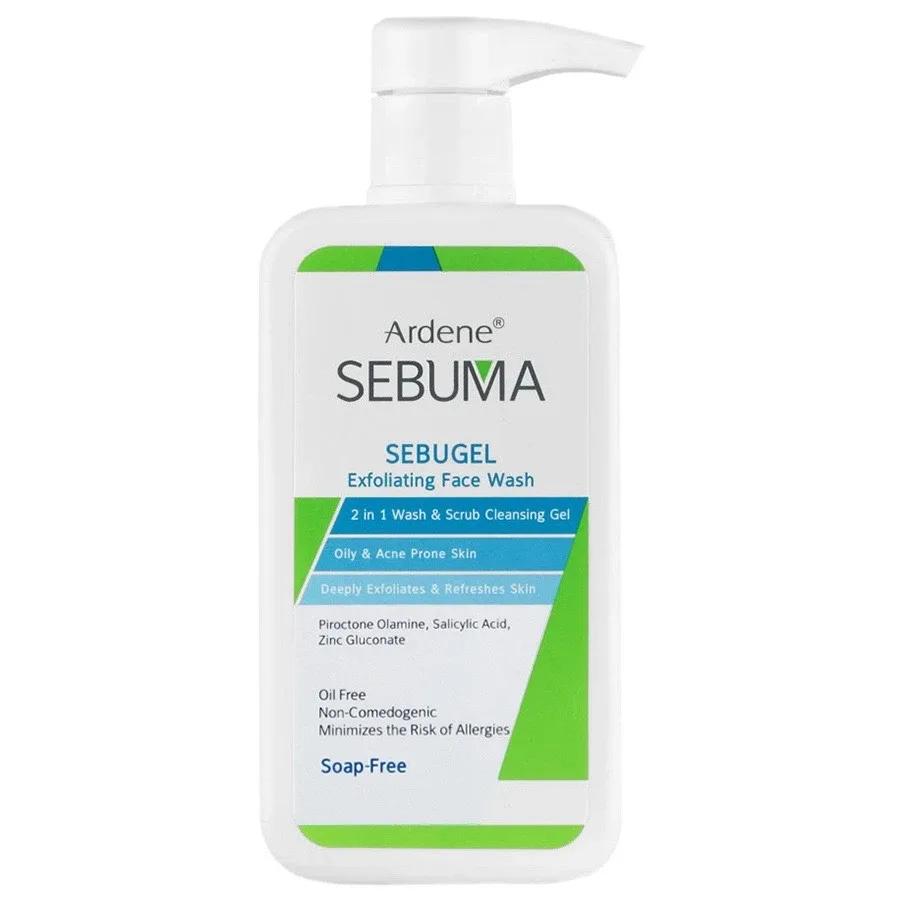 شوینده لایه‌بردار آردن سبوما Sebugel Exfoliating