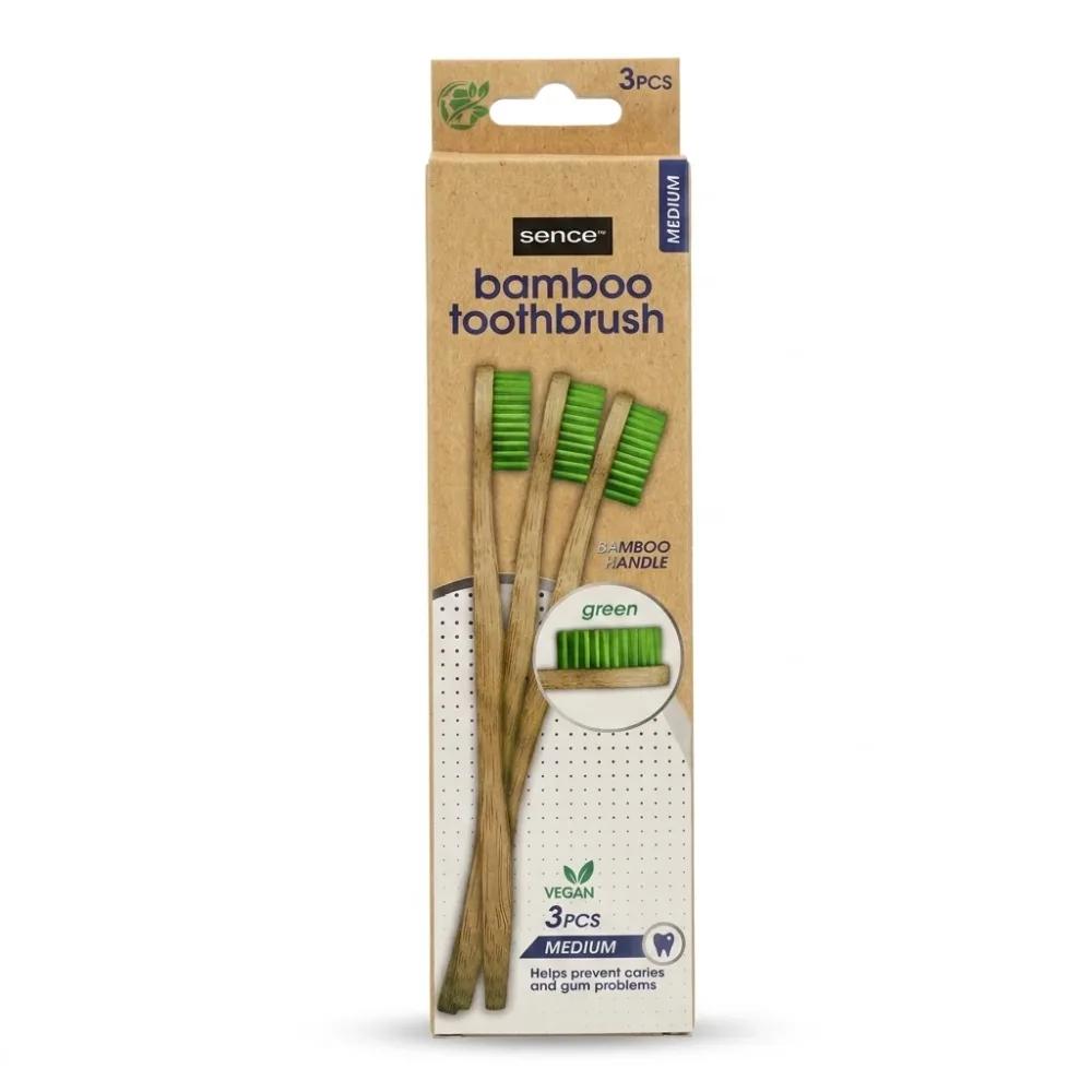 مسواک بامبو سنس Bamboo بسته 3 عددی