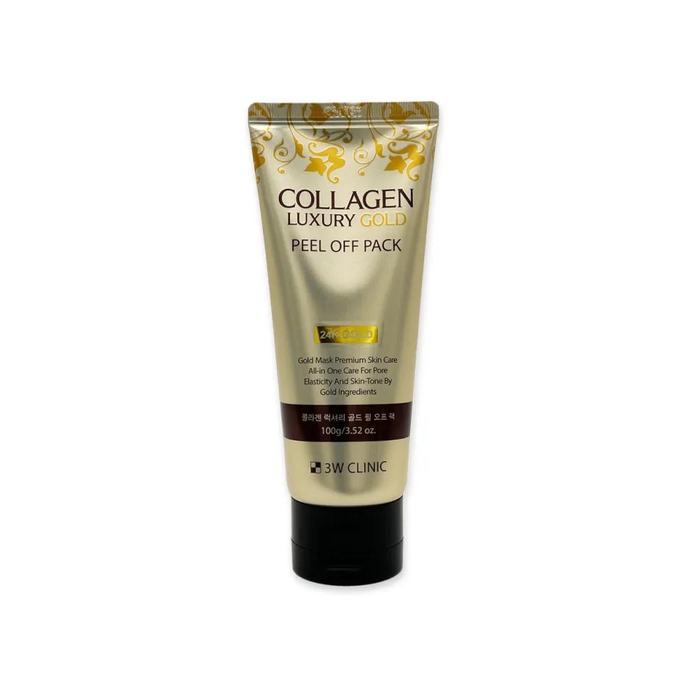ماسک صورت پیل‌آف 3W Clinic مدل 24K Gold حجم 100گرم