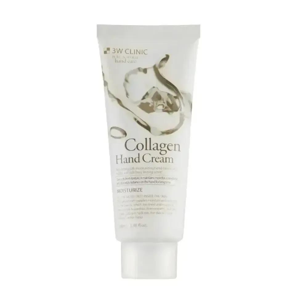 کرم آبرسان دست 3W Clinic مدل Collagen حجم 100میل